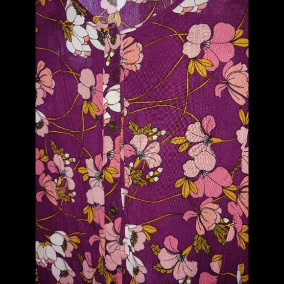 A.N.A. Women's plus size floral blouse XXL - Picture 4 of 5